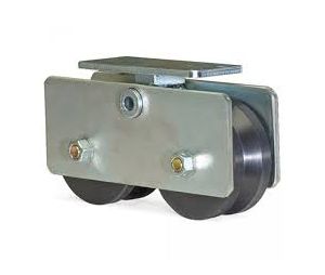 Door King 1201-012 4 In. Tandem UHMW V-Wheel Assembly