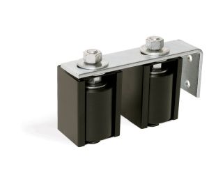 Door King 1204-122 Double 3" Guide Roller, Assembly for Slide Gates