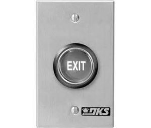 Door King 1211-080 Exit Button Interior, Standard, Lighted