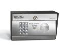Door King 1504-081 Stand-Alone Digital Keypad with Intercom Substation, Surface Mount, Stainless Steel Faceplate
