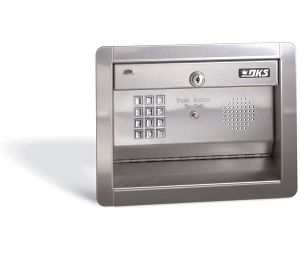 Door King 1504-091 Digital Lock/Intercom 400 Mem Flush Mount