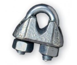 Door King 1602-131 Cable Clamp 1/8 In. Stainless Steel