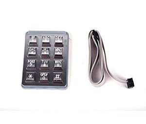 Door King 1804-156 Keypad Kit, Include Keypad (with Letters) and Ribbon Cable Kit