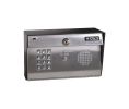 Door King 1812-081 1812 Classic Telephone Intercom System, Surface Mount, Stainless Steel Faceplate, Black Housing, 50 Entry Codes
