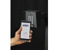 Door King 1815-059 Digital Lock Wiegand, Lighted, Surface Mount, Black Faceplate with NFC