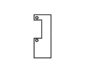 Folger Adam 008-0605-001 700 Series Front Cover Plate