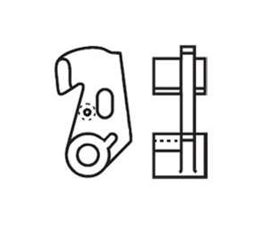 Folger Adam 012-0460-001 310 Series Locking Cam