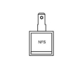 Folger Adam 076-0122-003 310 Solenoid, 24VDC, Non Fail Safe