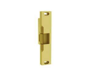 Folger Adam 310-4-12D-606 Fail Secure, Complete 12VDC Electric Strike, PK Keeper, Satin Brass