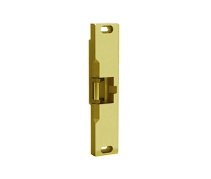 Folger Adam 310-4S-12D-606 Fail Secure, Complete 12VDC Electric Strike, SK Keeper, Satin Brass