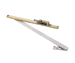 Glynn Johnson 103F-US32 Heavy Duty Concealed Overhead Friction Hold Open, Size 3, Bright Stainless Steel
