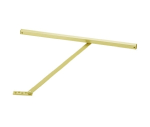 Glynn Johnson 453F-US3 Medium Duty Surface Overhead Friction Hold Open, Size 3, Bright Brass