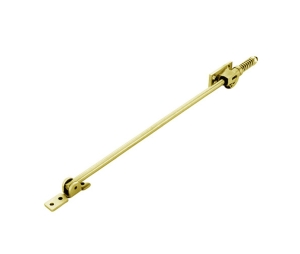 Glynn Johnson 706S-US3 Heavy Duty Surface Overhead Stop Only, Size 6, Bright Brass