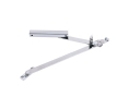 Glynn Johnson 813H-US32 Heavy Duty Surface Overhead Hold Open, Size 3, Bright Stainless Steel