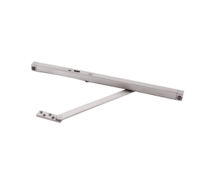 Glynn Johnson 904F-US32D-J Heavy Duty Surface Overhead Friction Hold Open, Size 4, Angle Jamb Bracket, Satin Stainless Steel