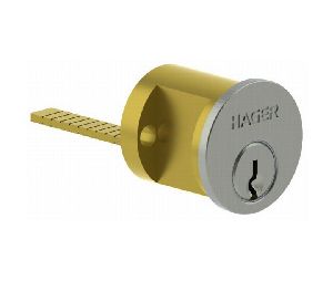 Hager HAG1003901-SC-26D Rim Cylinder, Schlage C Keyway, Satin Chrome