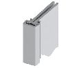 Hager 780-226HD-83-CLR-ETW-10-LH Concealed Leaf Continuous Geared Hinge, Heavy Duty, 83", 10-Wire, Aluminum