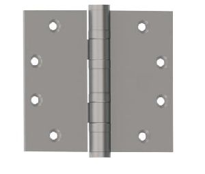Hager BB1168-4-1-2X4-US9 Full Mortise Ball Bearing Hinge, Heavy Weight, 4-1/2" x 4", Steel, 5 Knuckle, Bright Bronze