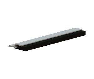 Hager HAG100870SN-48X84-CLR Jamb Weatherstrip, Neoprene Insert, 48" x 84", Clear Aluminum