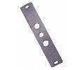 Hes 9000116 630 9000 Series Spacer Bracket, 1/16 In. Spacer Plate, for Surface Mount Electric Strikes, Satin Stainless Steel