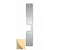 HES K2605 K2 Faceplate for 1006 Strike, 9" x 1-3/8" Size - Bright Brass
