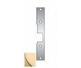 Hes KM2605 KM2 Faceplate for 1006 Strike, 9" x 1-3/8" Size - Bright Brass