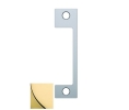 Hes ND605 ND Faceplate for 1006 Strike, 4-7/8" x 1-1/4" Size - Bright Brass