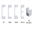 Hes 1DB 2 613E 1600 Series Faceplate Kit, Includes 1N-2 Series Options - Dark Oxidized Satin Bronze
