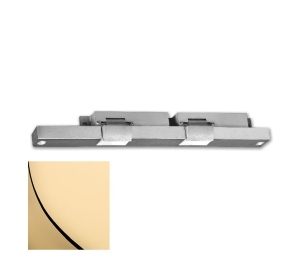 Hes 3104212D605LCBMA Fail Secure, Complete 12VDC Electric Strike with Latchbolt and Locking Cam Monitor, PK Keeper, 5" CTC - Bright Brass