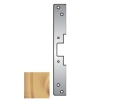 HES 504612 Faceplate for 5000/5200 Series Strike, 10" x 1-3/8" Size - Satin Bronze