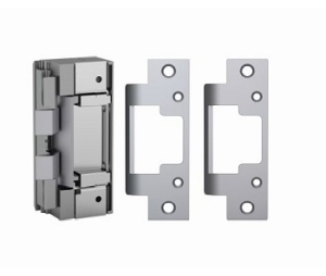 HES 8000C630 Fail Safe/Fail Secure, 12VDC / 24VDC, Complete Electric Strike Pac - Satin Stainless Steel