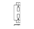 Kawneer 035113 4501 Flat Strike for Single Acting Door with Latchlock