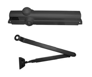 Kawneer 037672-29 8101 with Hold Open Arm, Black