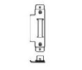 Kawneer 047208 4505-01 Strike for Single Acting Door with MS +1893