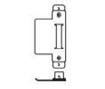 Kawneer 047211 4505-17 Strike for Center Hung 4.0 Frame with Ms+1893 Latchlock