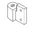 Kawneer 118409-29 Bottom Pivot, Door Portion for Tuffline Doors, Black