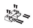 Kawneer 400549-17 S/A Offset Arm Shear Block Package Butt Hinge for Trifab 400, Clear Aluminum