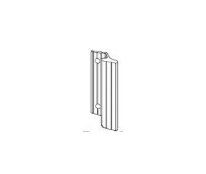 Kawneer 911673-40 Extruded Blank Pull Package with Slide Operator for 990 Sliding Door 1 Interior & 1 Exterior Pull, Dark Bronze