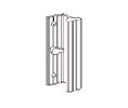 Kawneer 911689-17 Extruded Pull Package with Slide Operator for 990 Sliding Door Ox,Xo,Oxo with Thumbturn, Clear Aluminum