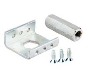 Keedex K-17 Security Guide and Bolt, Steel, Cadmium Plated , 1 ea