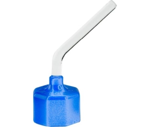 Keedex K-23 Scope for Mini Flashlights, 1" Diameter Polypropylene Cap with Two Fiber Optic Rods