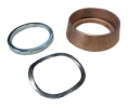 Keedex K-24-10 Cylinder Guard Ring, US10 Satin Bronze Finish, 1 kit