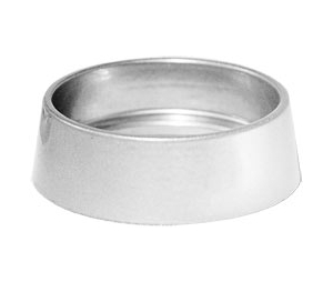 Keedex K-24-26D Cylinder Guard Ring, 26D Satin Chrome, 1 ea