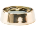 Keedex K-24-3 Cylinder Guard Ring, Plated US3 Bright Brass, Free Spinning, 1 ea