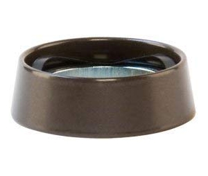 Keedex K-24B Cylinder Guard Ring, 6 Each per Pack , Accommodates Up to 1 1/8" Cylinder, Powder Coat Duroanodic Finish, Free Spinning, 1 kit