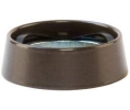Keedex K-24B Cylinder Guard Ring, 6 Each per Pack , Accommodates Up to 1 1/8" Cylinder, Powder Coat Duroanodic Finish, Free Spinning, 1 kit