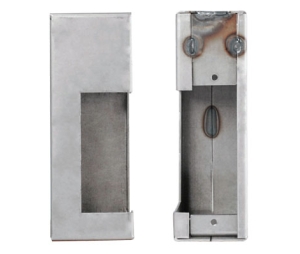 Keedex K-BXES4 Electric Strike Gate Box, 14 Guage Steel, Suitable for Von Duprin 6211, 3140 and Folger Adam 712/712-75, 1 ea