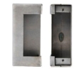 Keedex K-BXES9 Electric Strike Gate Box, ANSI Strike, Suitable for HES 7501, 14 Gauge Steel, 1 ea