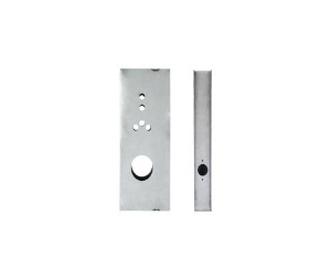 Keedex K-BXSAF-R22430 Aluminum Gate Box for Computerized Security Saflock L Class, Cylindrical, 2 3/4" Backset, 1 ea