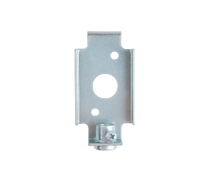 Keedex K-DLCK38 3/8" Door Loop Mount with Connector C Clip & Screw Unpainted Assembled, 1 kit